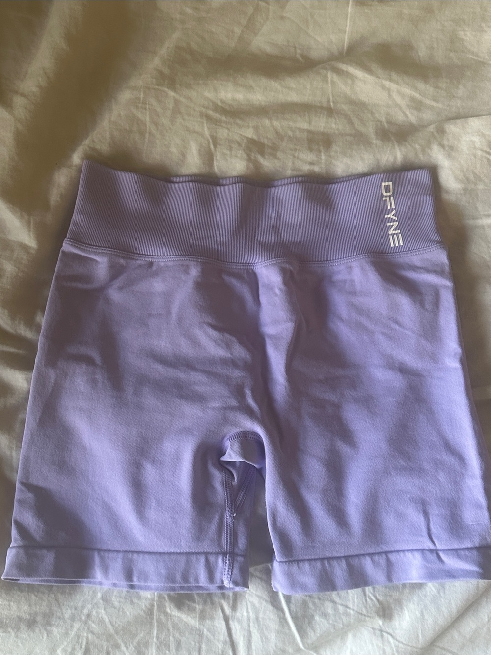DEFYNE Dynamic Lavender Shorts